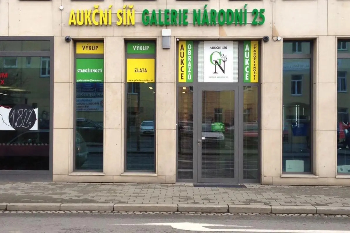 AUKČNÍ SÍŇ GALERIE NÁRODNÍ 25, s.r.o.